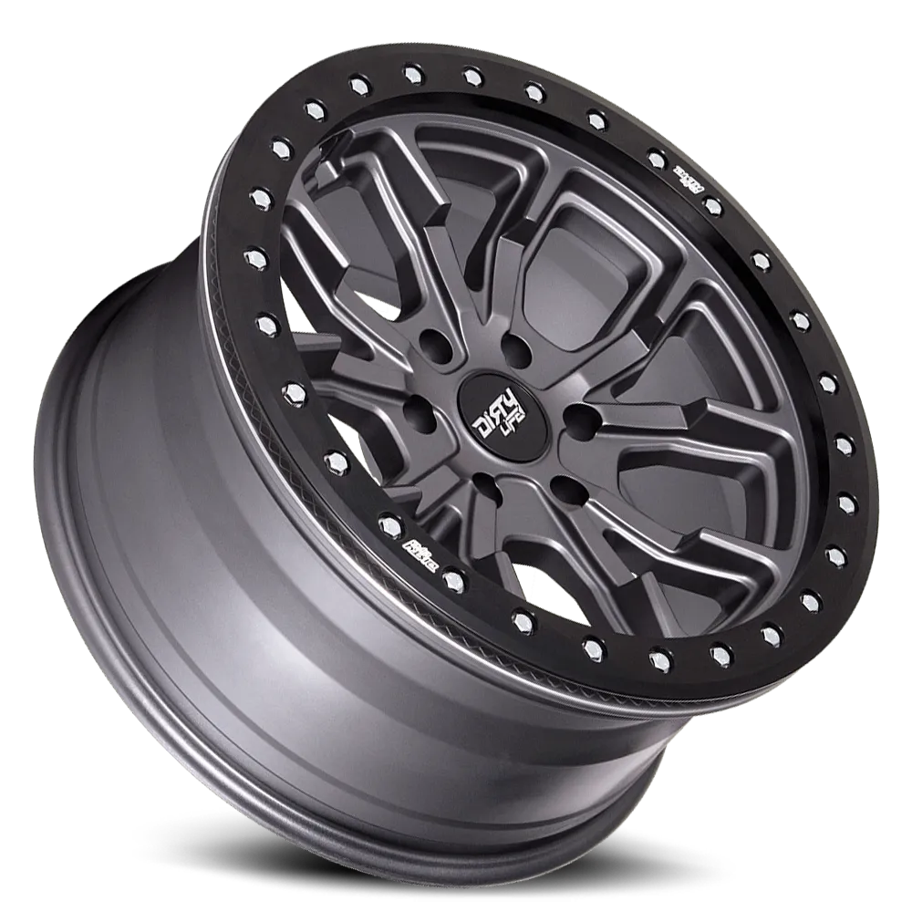 Dirty Life Race Wheels DT-1 9303 Satin Gunmetal 17X9 5-114.3 -12Mm 72.6Mm product image