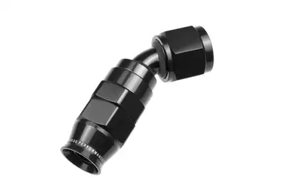 Redhorse Performance 10 an 45 Degree Ptfe Reusable Hose End Black