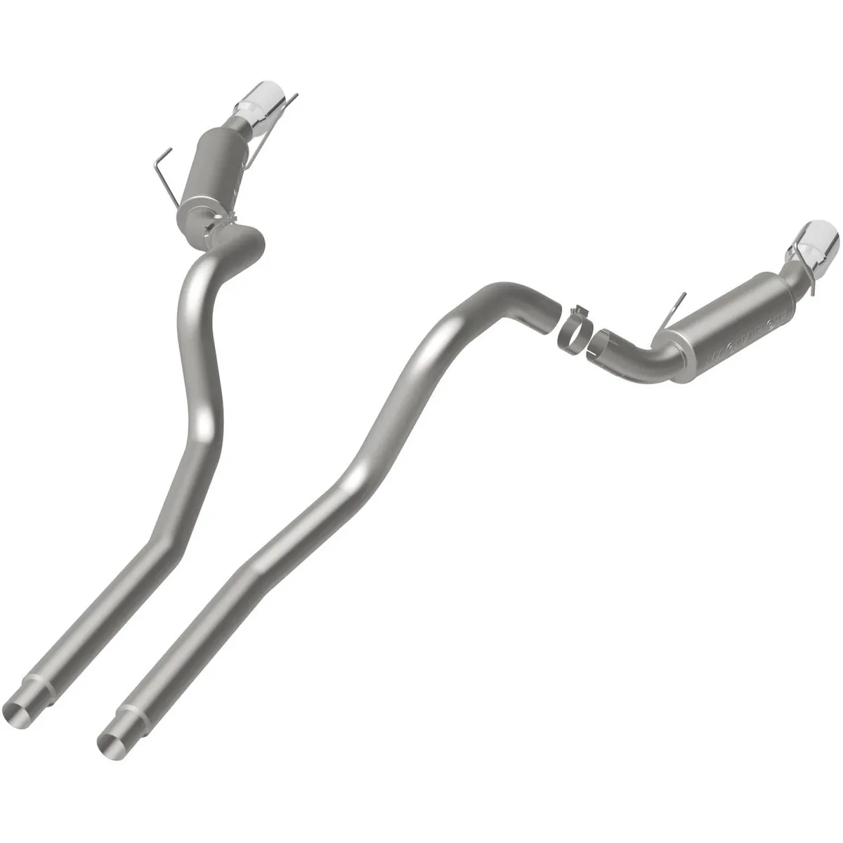MagnaFlow 2010 Ford Mustang 4.6L | 2010 Ford Mustang 5.4L Competition Series Cat-Back Performance Exhaust System 16572 product image