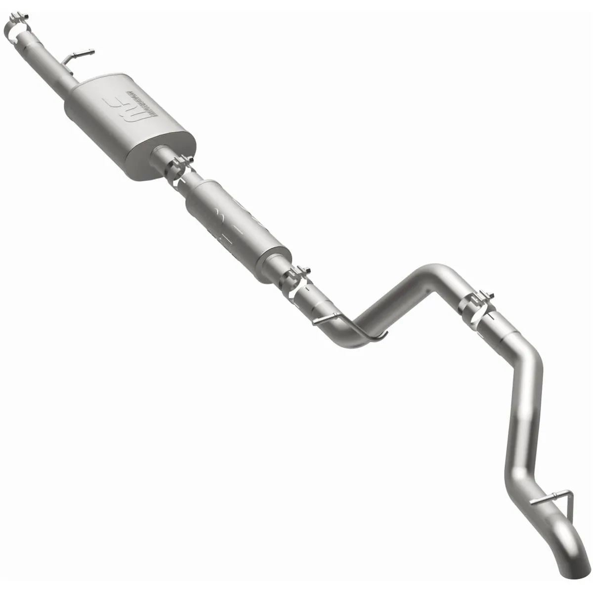 MagnaFlow® 2018 Jeep Wrangler JK 3.6L | 2012-2017 Jeep Wrangler 3.6L Overland Series™ Cat-Back Performance Exhaust System 19539 product image