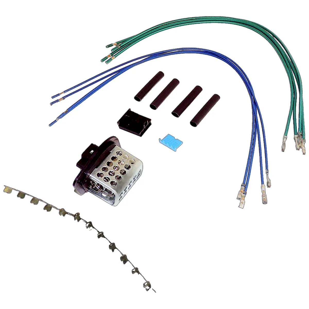 Blower Motor Resistor & Wiring Kit For Jeep 8706 TJ Wrangler 9801 XJ Cherokee product image