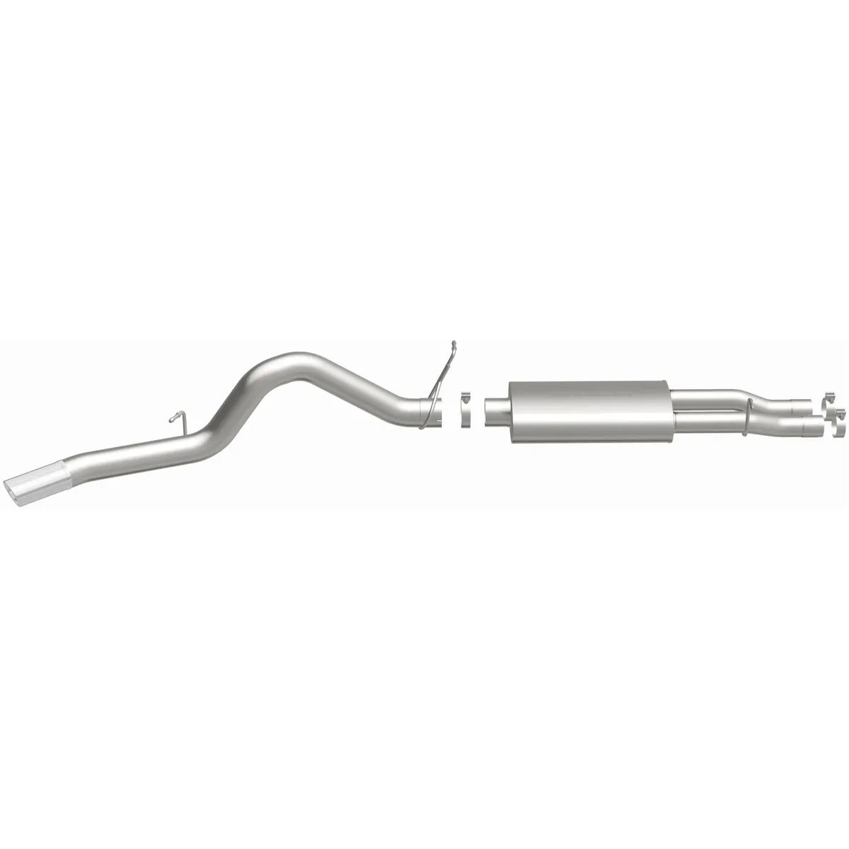 0102 Silverado/Sierra 2500 HD cc sb Street Series Catback Exhaust System product image