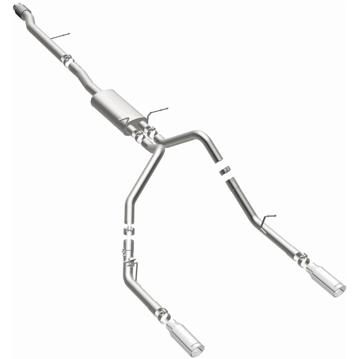 1419 Silverado/Sierra 1500 Double/Crew Cab 5.3l Street Series Catback Exhaust product image