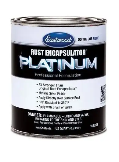Eastwood Paint Rust Encapsulator Platinum Quart