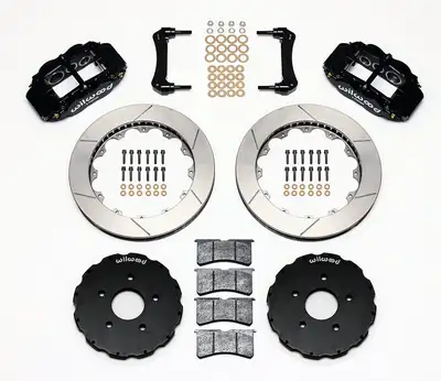 Wilwood Brakes 1962 - 2013 Buick, Cadillac, Chevrolet, GMC, Oldsmobile, Pontiac Forged Narrow Superlite 6R Big Brake Front Brake Kit (Hat) - 140-8921