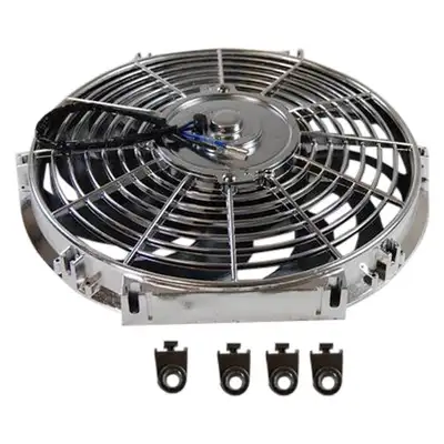 Racing Power Company 12In Electric Fan Curved Blades