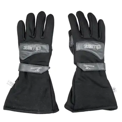 zamp Gloves ZR-Drag Medium Black SFI 3.3/20