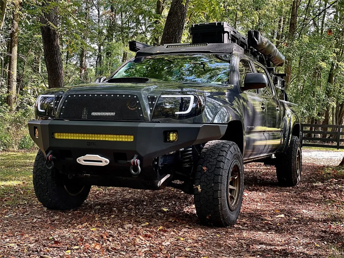 2005-2015 Toyota Tacoma Pro Series Front Winch Bumper Tc-19341 product image