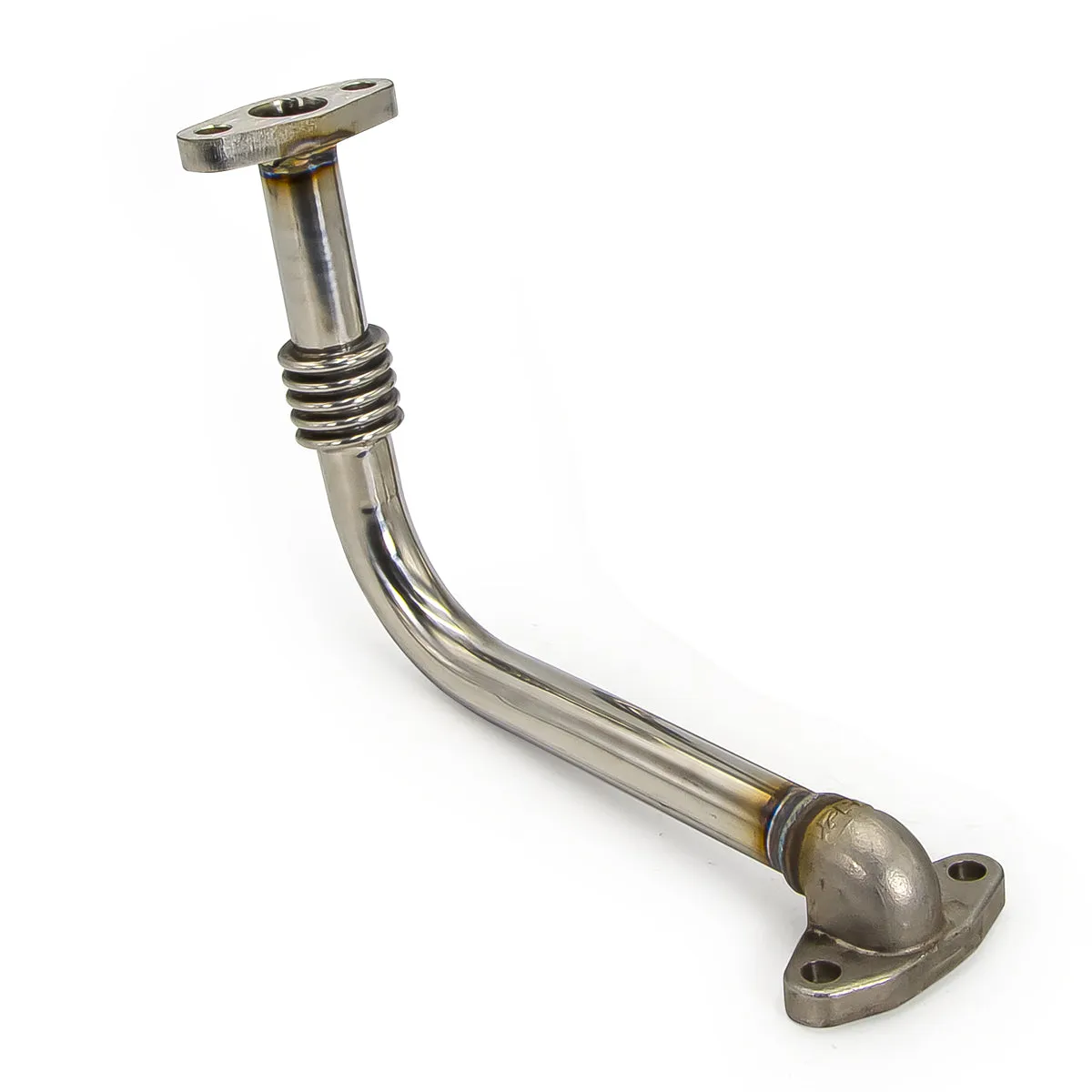 0110 gm 6.6l Duramax Oil Return Pipe For Aftermarket Turbo Tall 304ss product image