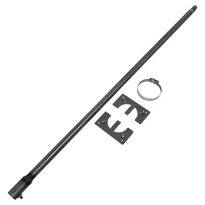 Borgeson Replacement steering column shaft for 52-55 Lincoln. Allows use of aftermarket steering box with stock column. 3/4in.-36 spline shaft.