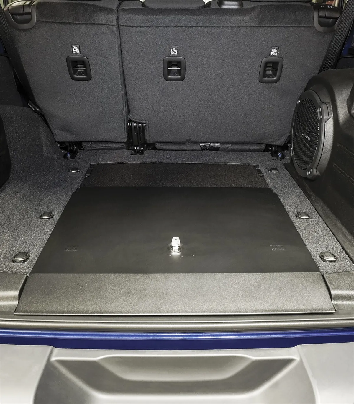 2019–2026 Jeep Wrangler JL 4door Cubby Cover w/ 3digit Combination Lock product image