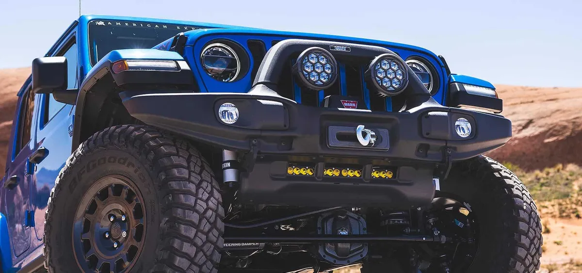 AEV EX Front Bumper for JL Wrangler and JT Gladiator product image