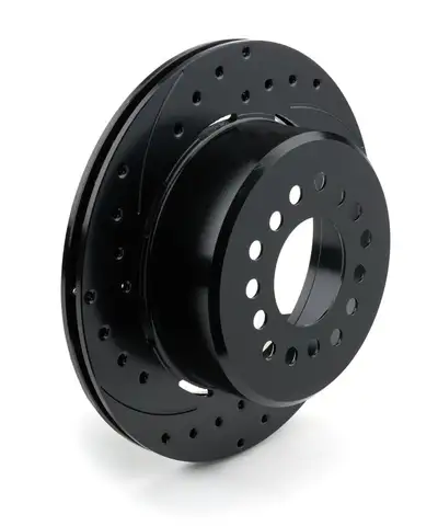 Wilwood Brakes Wilwood Rotor-2.32in Offset-SRP-BLK-Drill-RH 12.19 x .810 - 5 Lug
