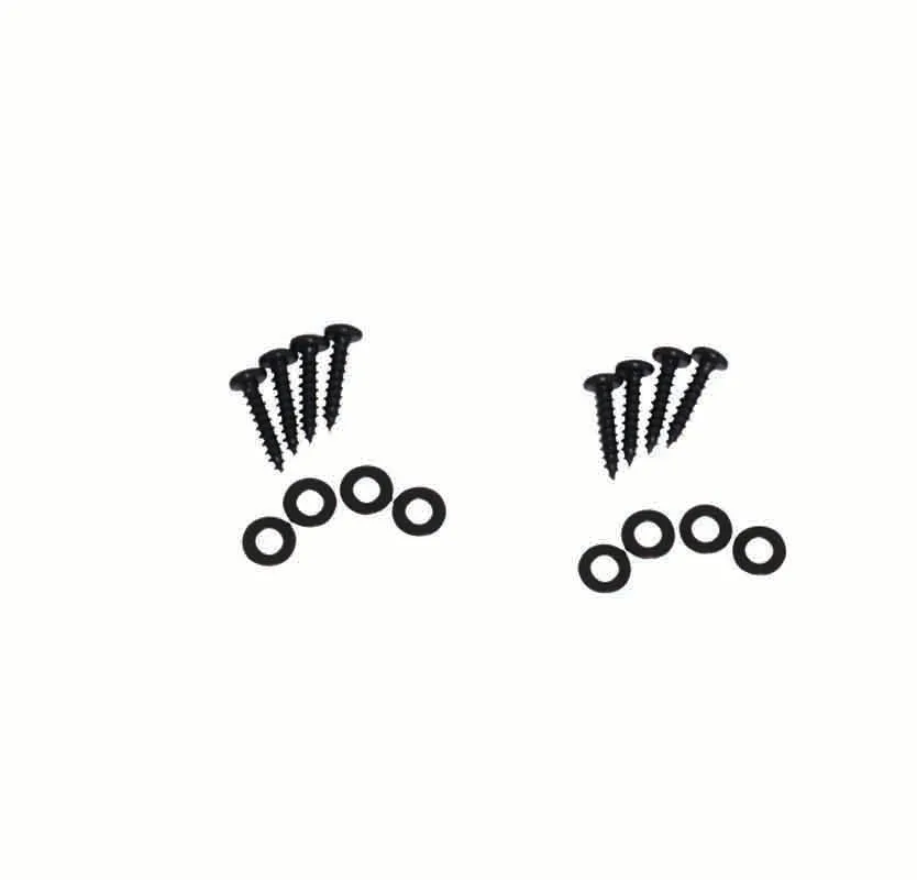 Jeep JK Headlight and Marker Cover Set 6 Pieces 07-18 Wrangler JK Textured Black Kentrol product image