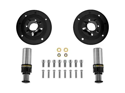 ICON Vehicle Dynamics ICON 2024-2025 Toyota Tacoma, Rear, 2.0" Hydraulic Bump Stop Kit, 1.75" Travel
