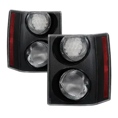 Spyder Auto XTune Euro Style Tail Lights; Clear;
