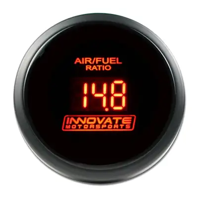 Innovate Motorsports DB Series Red Wideband Air/Fuel Ratio Gauge Kit; Complete with LC-2
