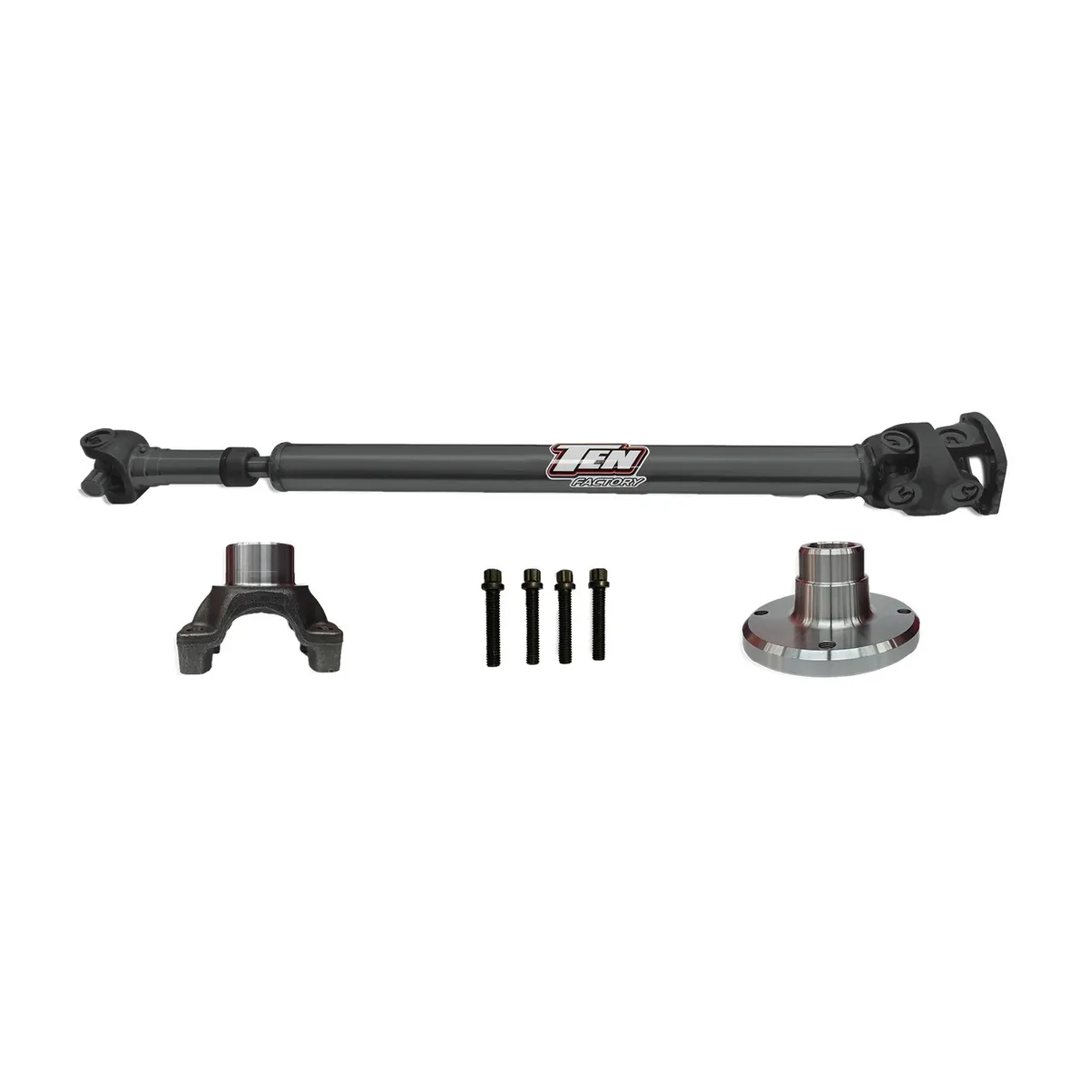 TEN Factory TFR1350-2158 JL Rear 1350 Solid Chromoly CV Driveshaft 2 Door (Rubicon - Sahara - Sport) product image