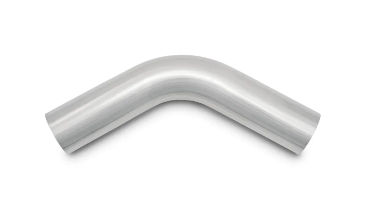 60 Degree Stainless Steel Bend; 2.75 in. Tube OD; 4.125 in. Centerline Radius; 6 in. Leg Length From Tangent; product image