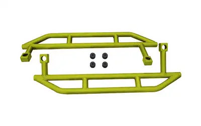 Steinjager Armor 1997-2006 Rock Sliders Gecko Green
