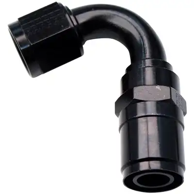 Fragola Performance Systems #6 Race-Rite Crimp-On Hose End 120-Degree