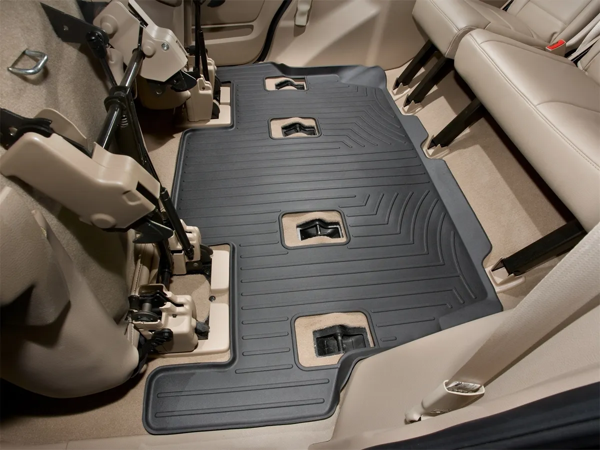 Weathertech 2007 + Ford Expedition/Navigator Black Rear FloorLiner 3rd Row Fits vehicles with 2nd row bucket seats withouth 2n row center console