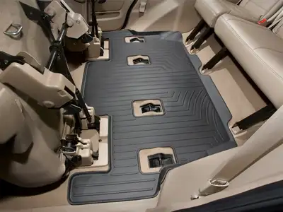 Weathertech 2007 + Ford Expedition/Navigator Black Rear FloorLiner 3rd Row Fits vehicles with 2nd row bucket seats withouth 2n row center console