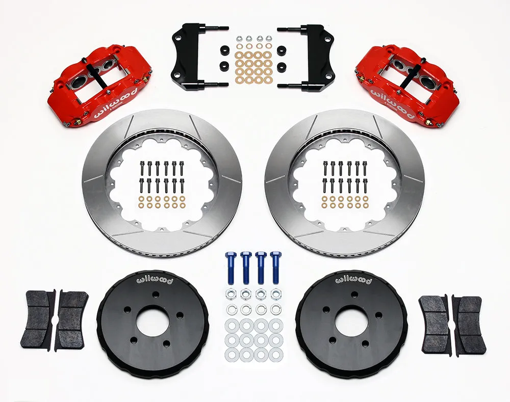 2003 - 2009 Infiniti, Nissan Forged Narrow Superlite 6R Big Brake Front Brake Kit (Hat) - 140-9192 product image