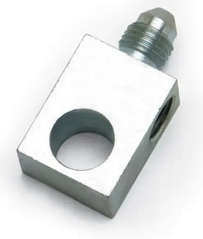 Edelbrock #3 x 3/8-24 IF Brake Adapter Tee Fitting