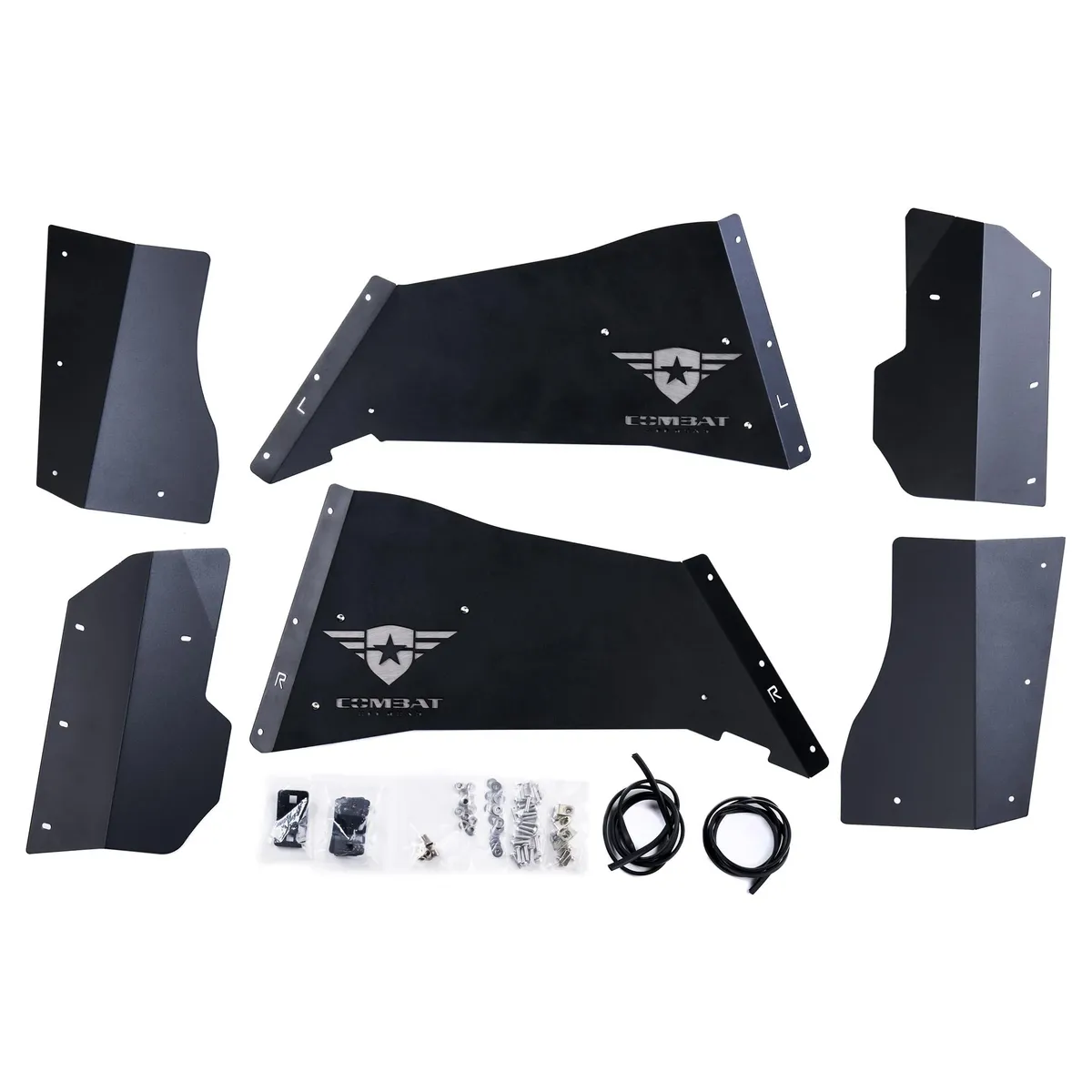 Combat Off Road Battle Ready Aluminum Inner Fender Liner Kit - Front - JK product image