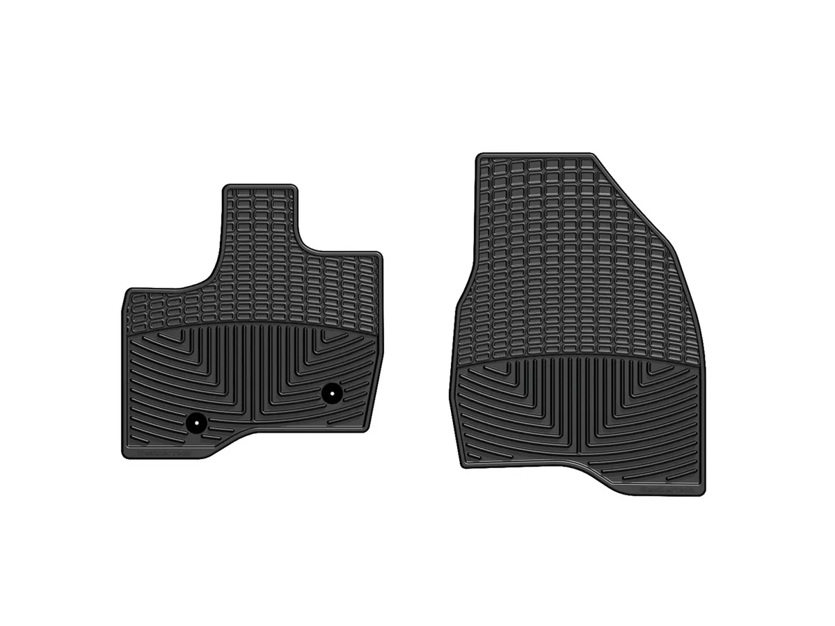 2011-2013 Ford Explorer Gas 1st row all weather floor mats BLACK product image