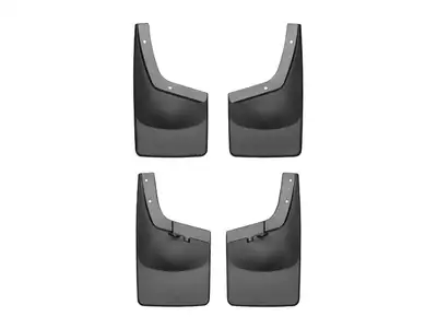 Weathertech 2011 + Ford F-250/F-350/F-450/F-550 Black no Drill Mudflaps Fender Flares:No - no Flares o