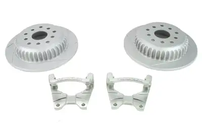 TeraFlex 0718 Wrangler Rear Performance Big Slotted Rotor Kit