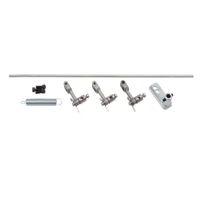 Edelbrock Edelbrock 1034 94ââ€žÂ¢ Carburetor Straight Throttle Linkage Kit for Tripple Carb Set-up