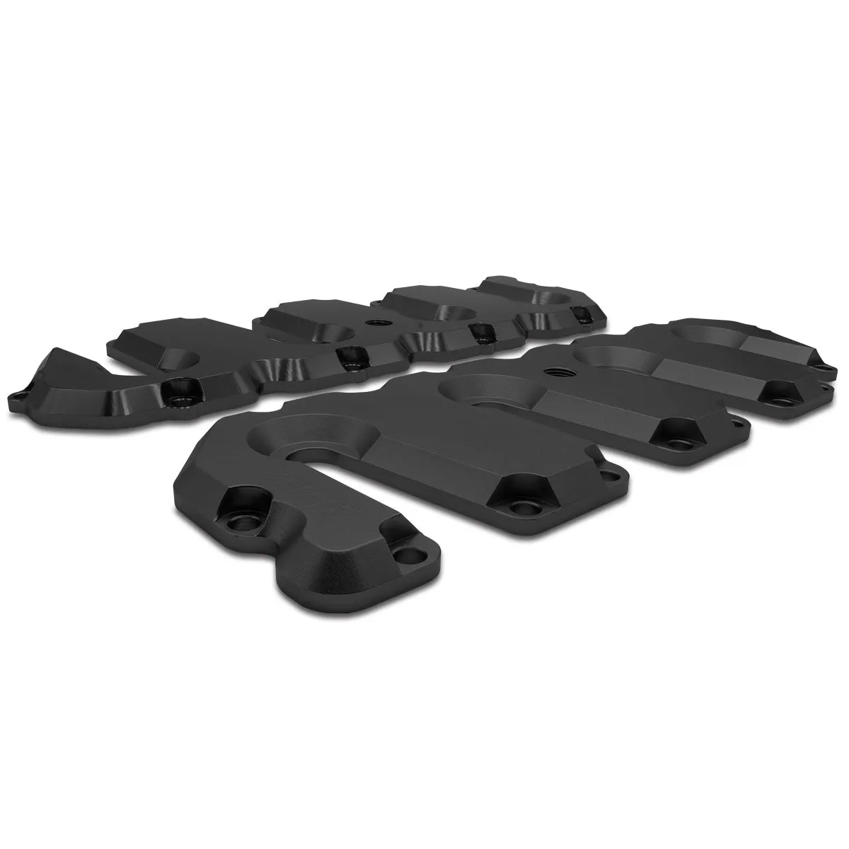 Valve Cover Kit Black Matte No Pillars 2004.5-2010 6.6L Duramax PPE Diesel product image