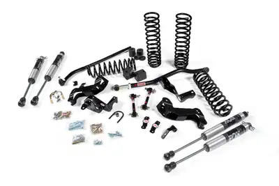 JKS 21-24 Jeep Wrangler JL 4xe 4 Door 2 Inch J-Kontrol Suspension Lift Kit Fox 2.0 Adv Series Shocks JSPEC
