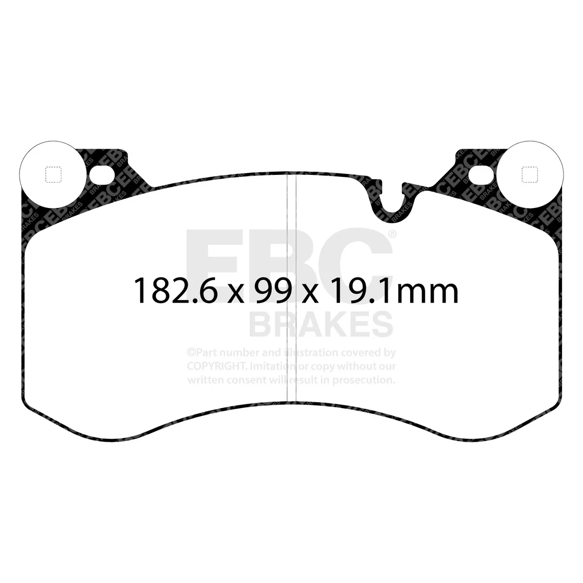 EBC Brakes DP52454NDX SG2F022 S27KF1034 product image