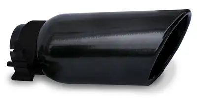 Go Rhino Go Rhino GRT234410B - Black Powder Coated Stainless Steel Exhaust Tip - Textured Black