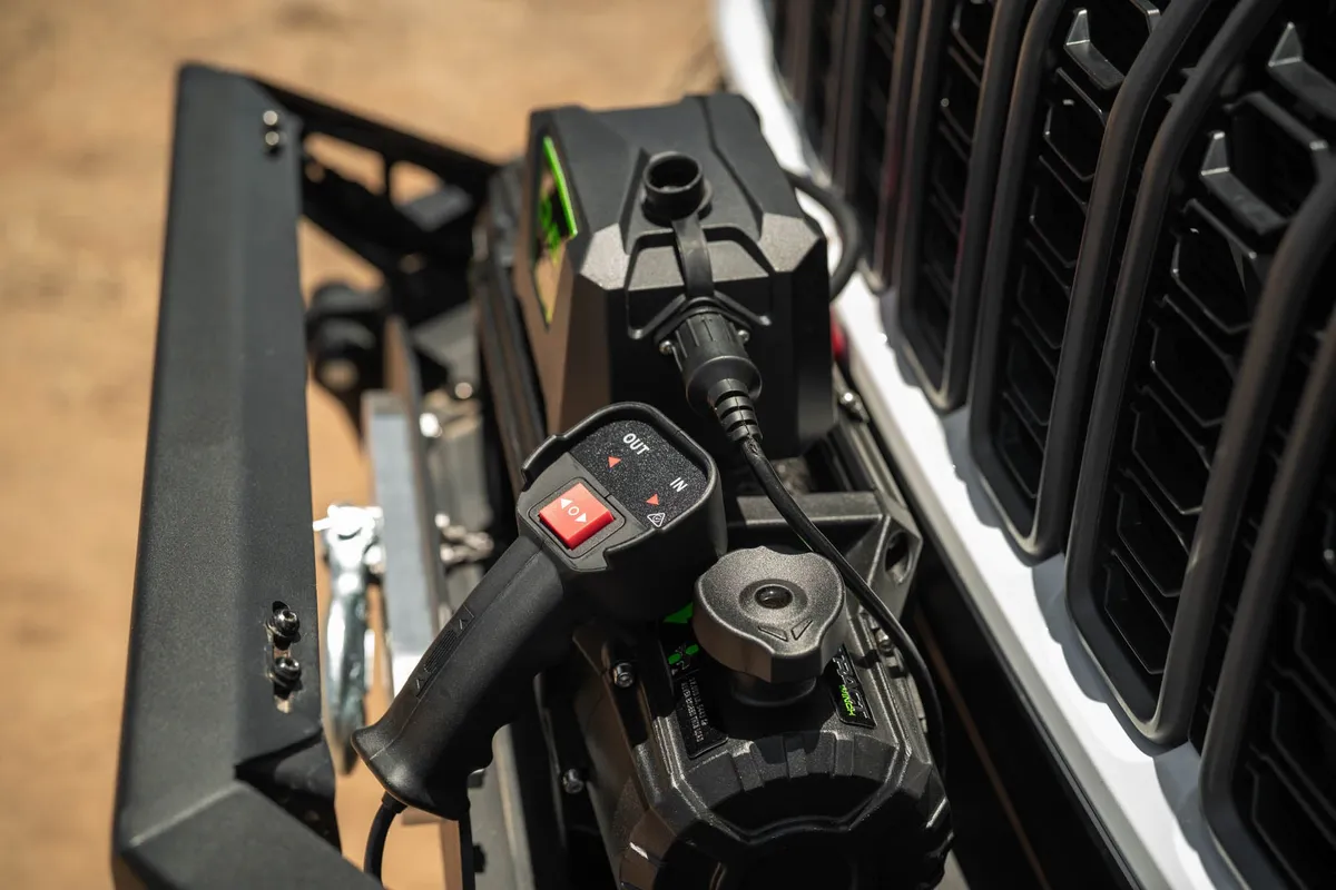 DV8 Universal Offroad Xtract 12k Synthetic Rope Winch product image