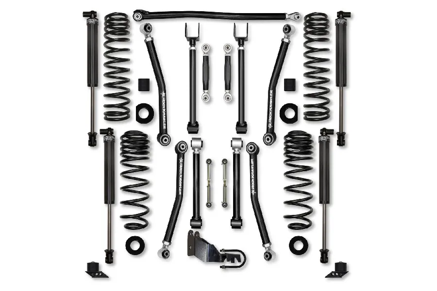 Rock Krawler 20c Wrangler Jlu 4DR 4.5 in Adventure x no Limits System Stage 1 Front/Rear Lift Kit W/Shocks