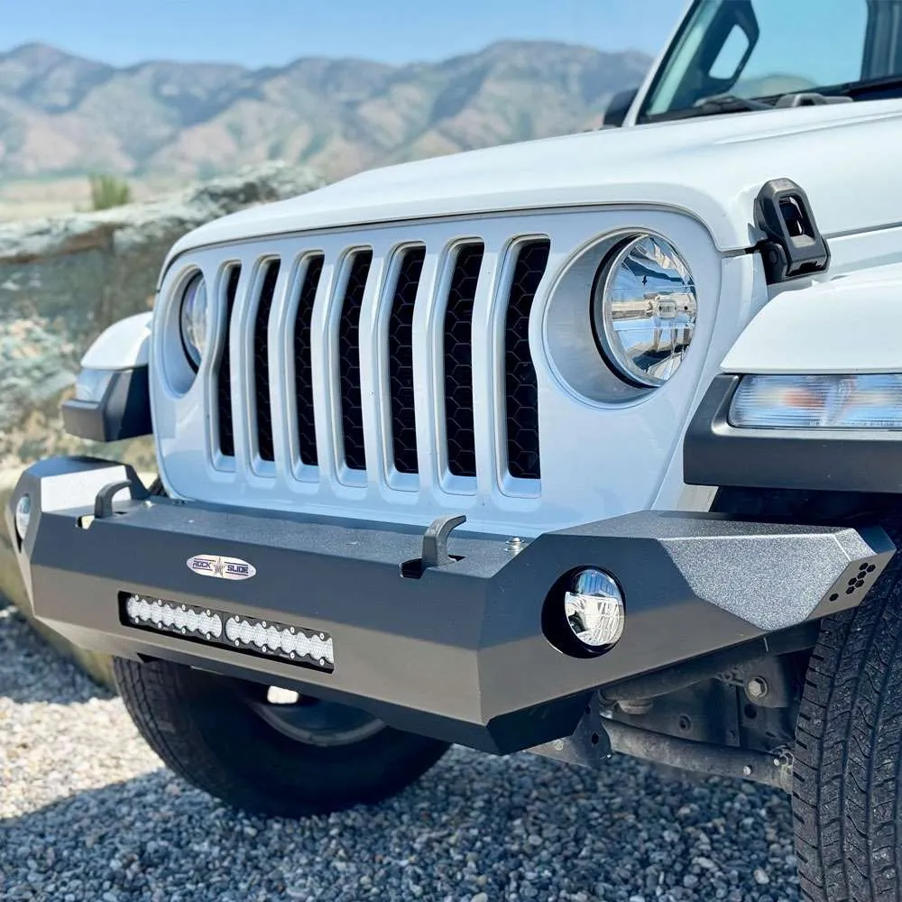 Appalachian Steel Entry Level Full Front Bumper Wrangler JL Rock Slide Engineering product image