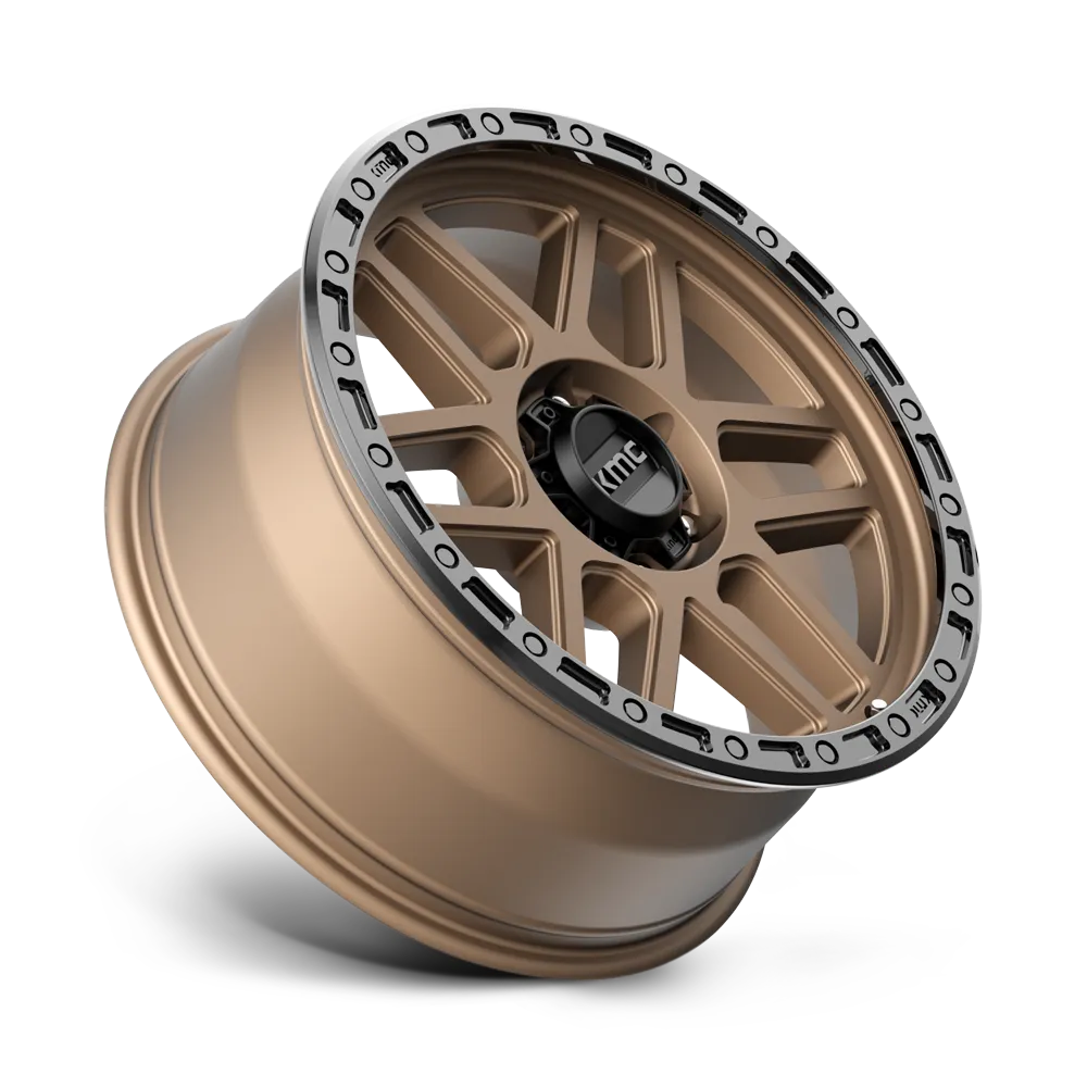 Km544 17x9 6x139.70 Satin Black w/ Gloss Black Lip (18 Mm) product image