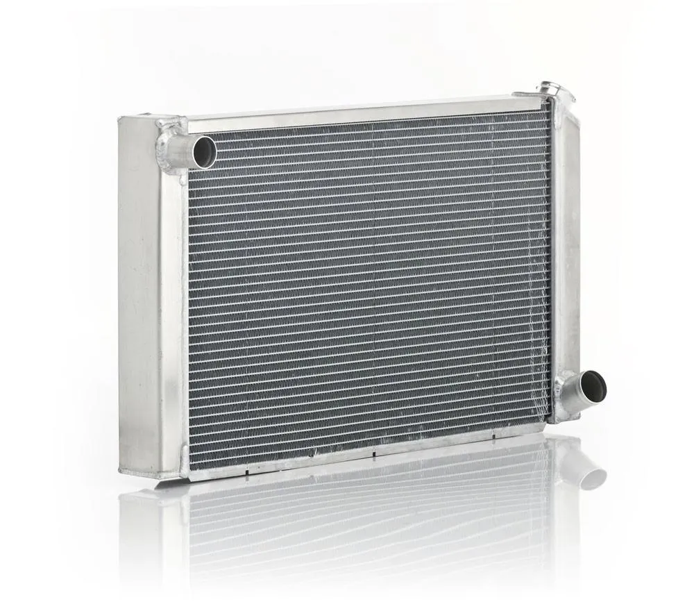 Radiator for GM w/Dual 1 Inch Core 17 x 28.5 Inch Qualifier Natural Finish Be Cool Radiator product image