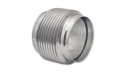Vibrant Performance Vibrant Performance - 68944 - Bellows Assembly with Solid Liner, 4.00 in. I.D. x 4 in. long - Electro Polished