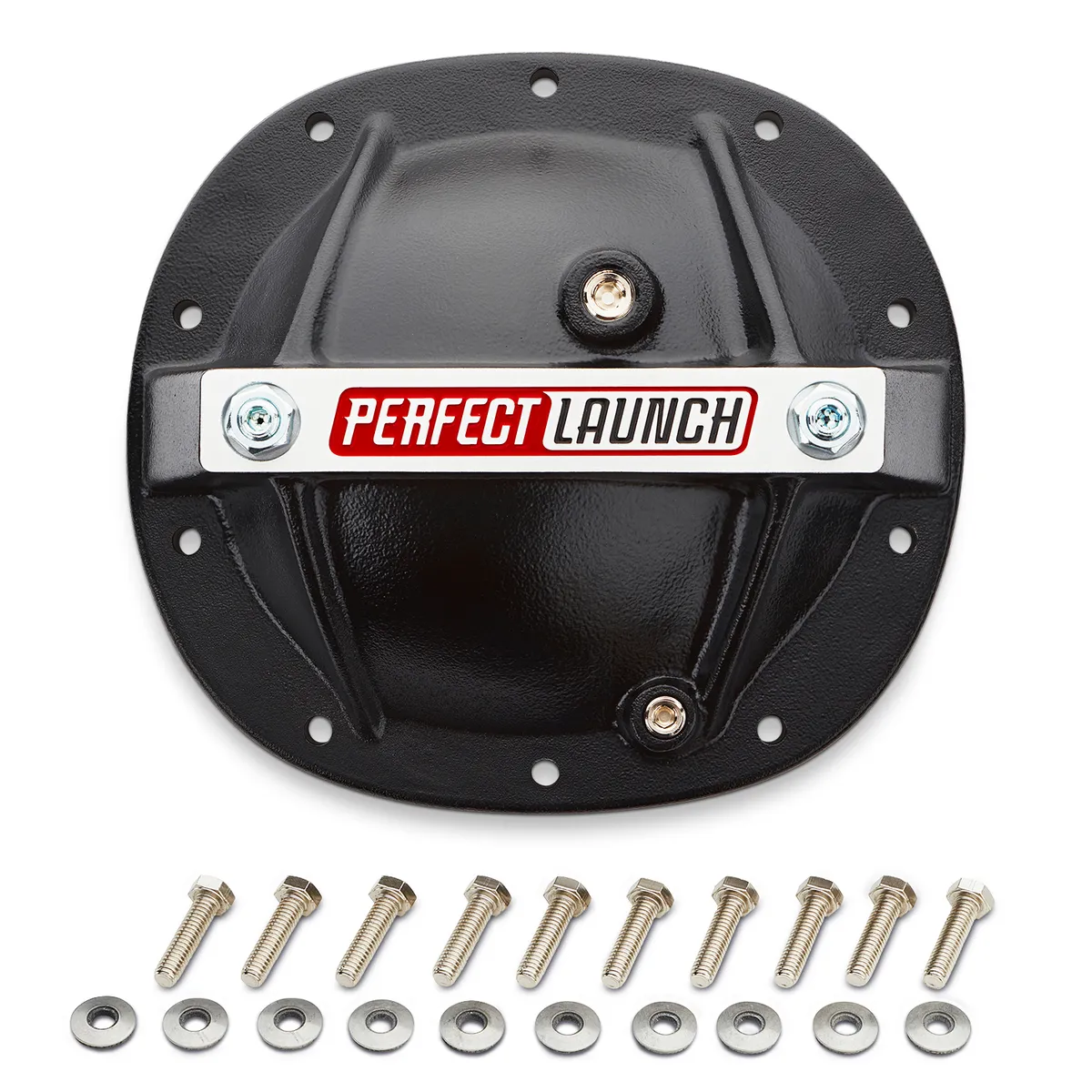 Differential Cover Perfect Launch Model Fits GM 7.5 Aluminum Black Proform product image
