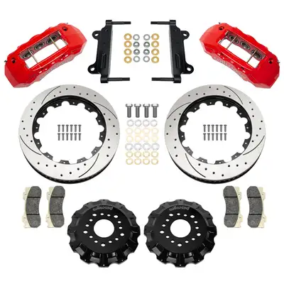 Wilwood Brakes Wilwood Kit Front Tx6r C10 Alum Pro Spindle 140-18123-Dr