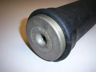 Ridetech Firestone 7076 Rolling Sleeve Air Spring 4 Inch Diameter W/ 1/8 Inch NPT Port Length Is 3.5 Inch Minimum 5 -6 Inch Ride Height And 9 Inch Maximum Load Capacity Is 800 LbsAt 100 Psi Ridetech