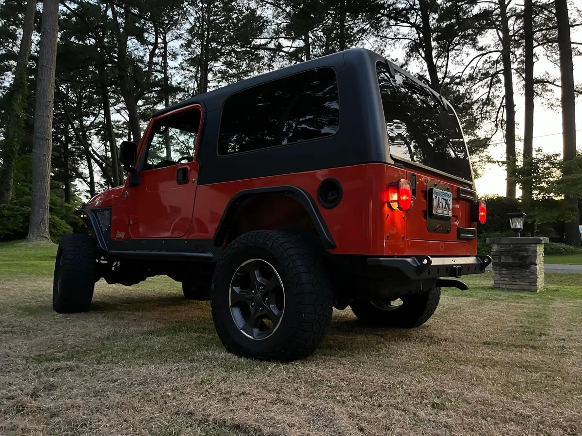 Motobilt Crusher Rear Fender 2in Flares, Bare - TJ/LJ product image