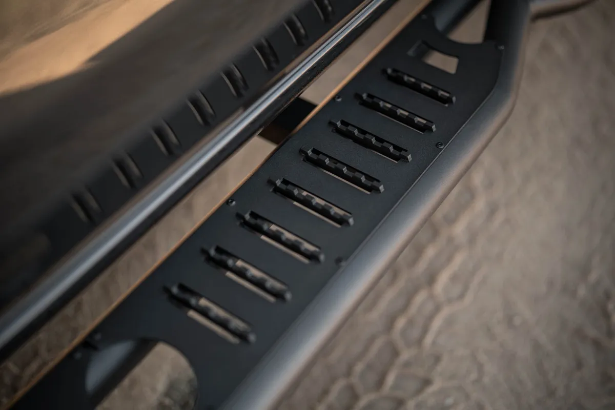 2019-2024 GMC Sierra 1500 Chevrolet Silverado 1500 Crew Cab DV8 Offroad OE Plus Side Steps product image