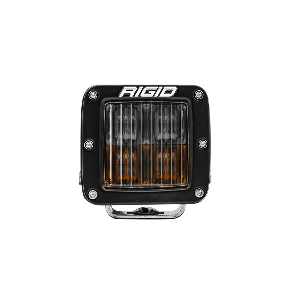 Rigid Industries D-Series SAE Fog Lights, Amber/White - Pair product image